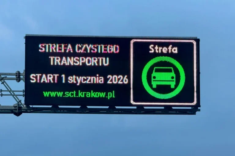 Strefa czystego powietrza w Krakowie